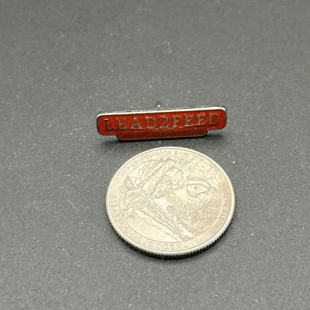Lead2Feed‎ Student Leadership Program Lapel Hat Pin